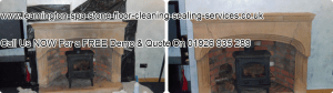 Warwickshire-Leamington-Rock-Stone Fireplace Washing & Restoration Services.