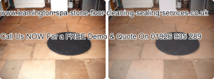 Stone Floor Restoration in Leamington Spa Warwickshire 01926 935289