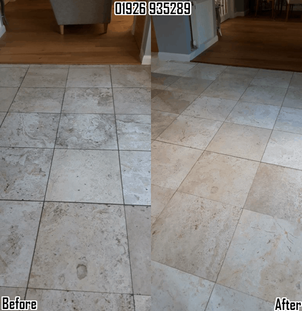 Limestone restoring & polishing in Radford Semele, Leamington Spa & Warwickshire 01926 935289