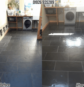 Slate cleaning and polishing in Blackdown & Leamington Spa 01926 935289