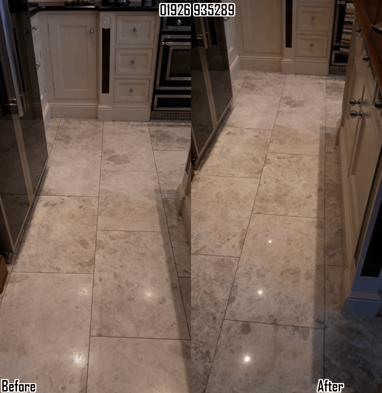 Marble floor cleaning, restoration and polishing in Old Milverton, Leamington Spa and Warwickshire 01926 935289
