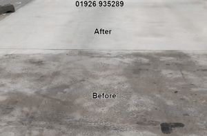 Concrete floor restoration, cleaning, sanding & polishing in Leamington Spa & Warwickshire 01926 935289